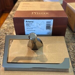 PFISTER ARTERRA TOWEL RING POLISHED NICKEL FINISH NEW IN BOX